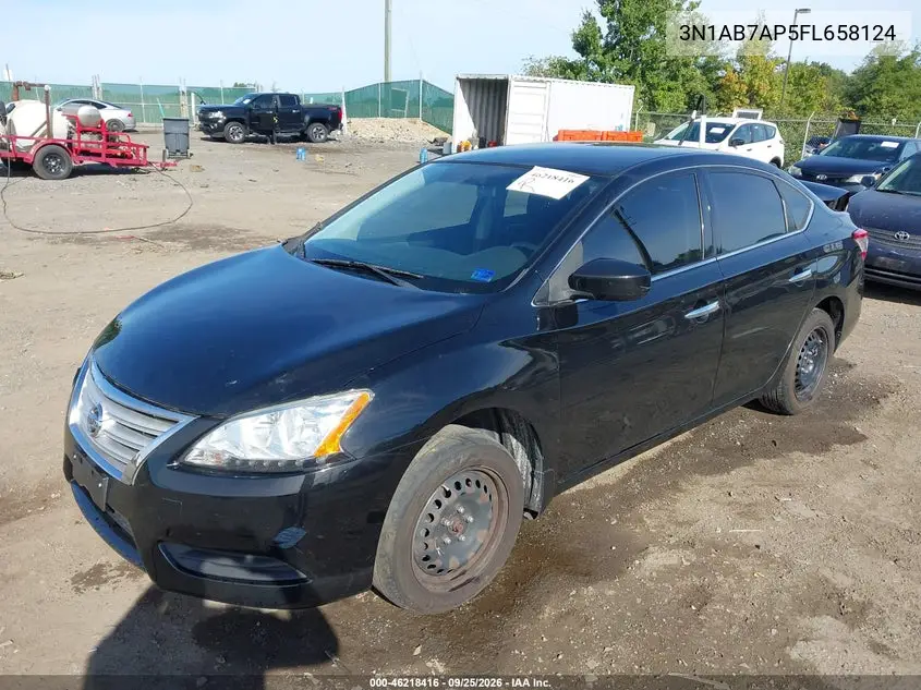 2015 NISSAN SENTRA VIN 3N1AB7AP5FL658124 — фото 2
