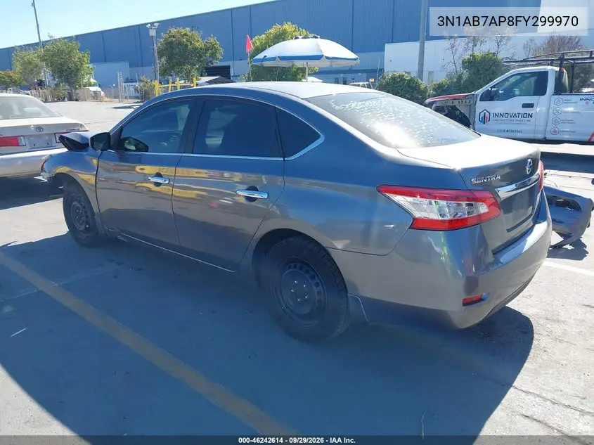 2015 NISSAN SENTRA VIN 3N1AB7AP8FY299970 — фото 3