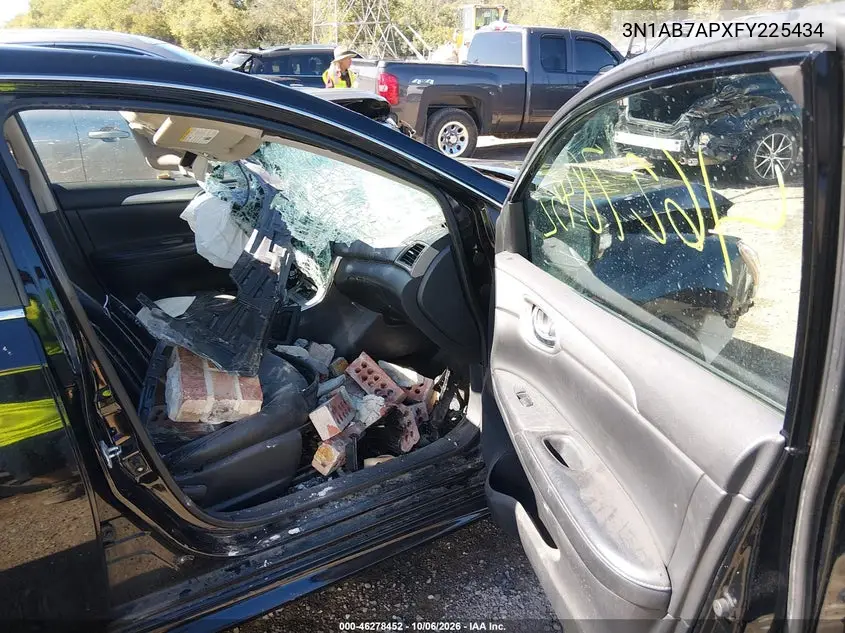 2015 NISSAN SENTRA VIN 3N1AB7APXFY225434 — фото 5