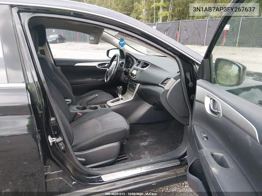 2015 NISSAN SENTRA VIN 3N1AB7AP3FY267637 — фото 5