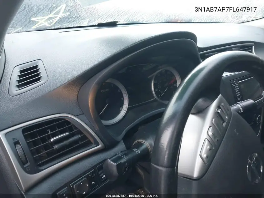 2015 NISSAN SENTRA VIN 3N1AB7AP7FL647917 — фото 7