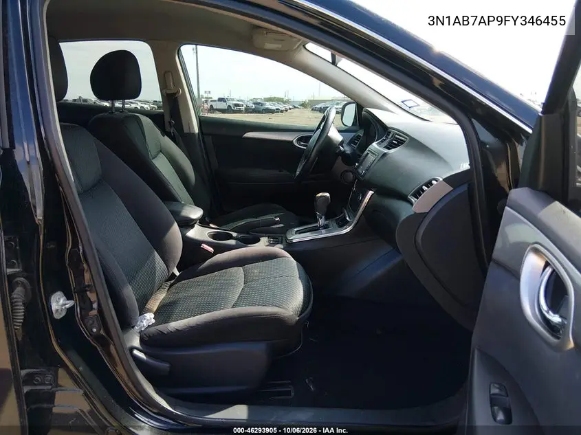 2015 NISSAN SENTRA VIN 3N1AB7AP9FY346455 — фото 5