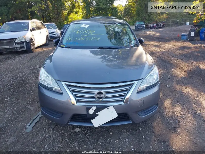 2015 NISSAN SENTRA VIN 3N1AB7AP0FY329334 — фото 6