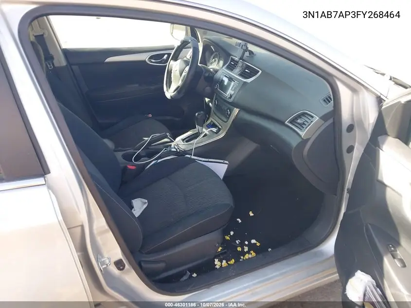 2015 NISSAN SENTRA VIN 3N1AB7AP3FY268464 — фото 5