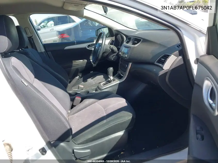 2015 NISSAN SENTRA VIN 3N1AB7AP0FL675042 — фото 5