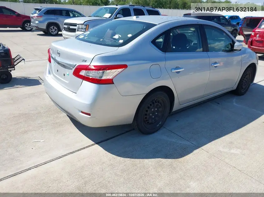 2015 NISSAN SENTRA VIN 3N1AB7AP3FL632184 — фото 4