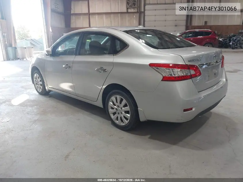 2015 NISSAN SENTRA VIN 3N1AB7AP4FY301066 — фото 3