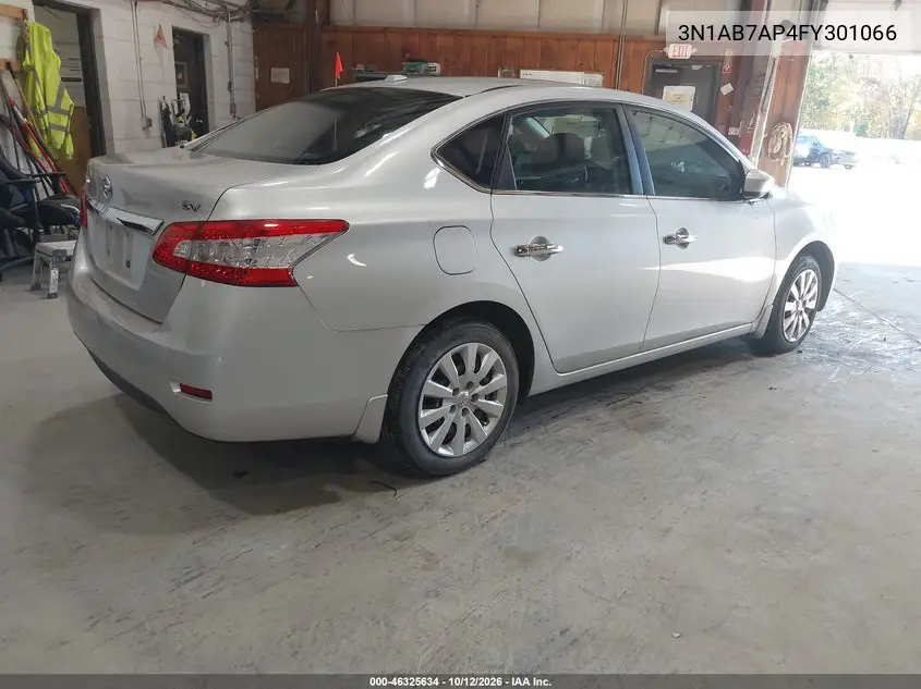 2015 NISSAN SENTRA VIN 3N1AB7AP4FY301066 — фото 4