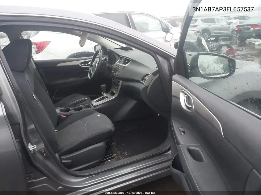 2015 NISSAN SENTRA VIN 3N1AB7AP3FL657537 — фото 5