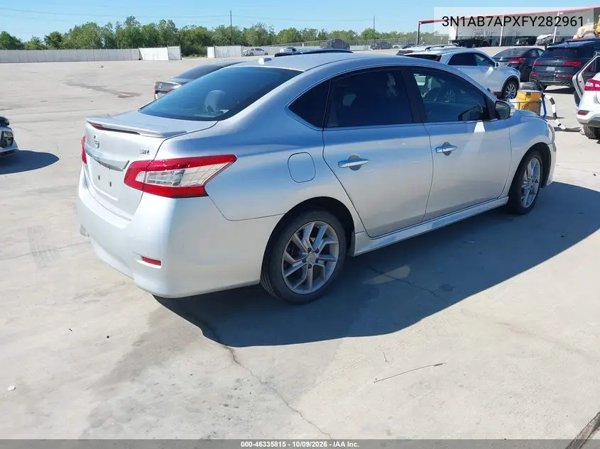 2015 NISSAN SENTRA VIN 3N1AB7APXFY282961 — фото 4