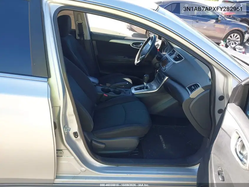 2015 NISSAN SENTRA VIN 3N1AB7APXFY282961 — фото 5