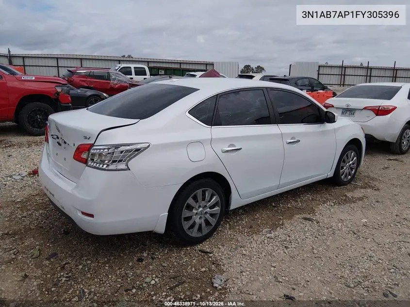 2015 NISSAN SENTRA VIN 3N1AB7AP1FY305396 — фото 4