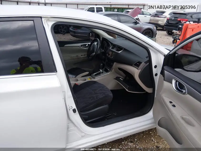 2015 NISSAN SENTRA VIN 3N1AB7AP1FY305396 — фото 5
