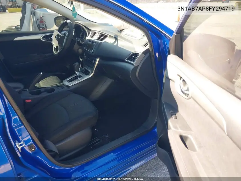 2015 NISSAN SENTRA VIN 3N1AB7AP8FY294719 — фото 5