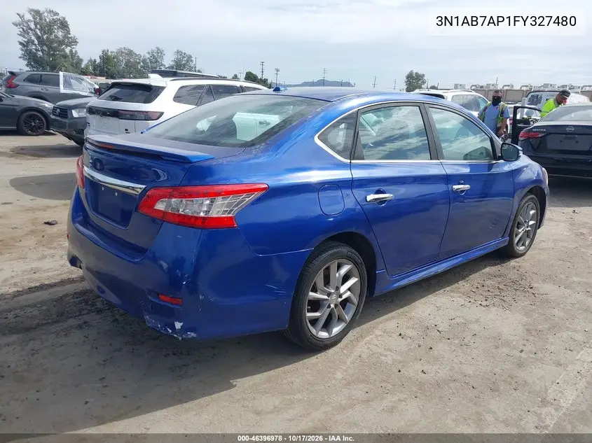 2015 NISSAN SENTRA VIN 3N1AB7AP1FY327480 — фото 4