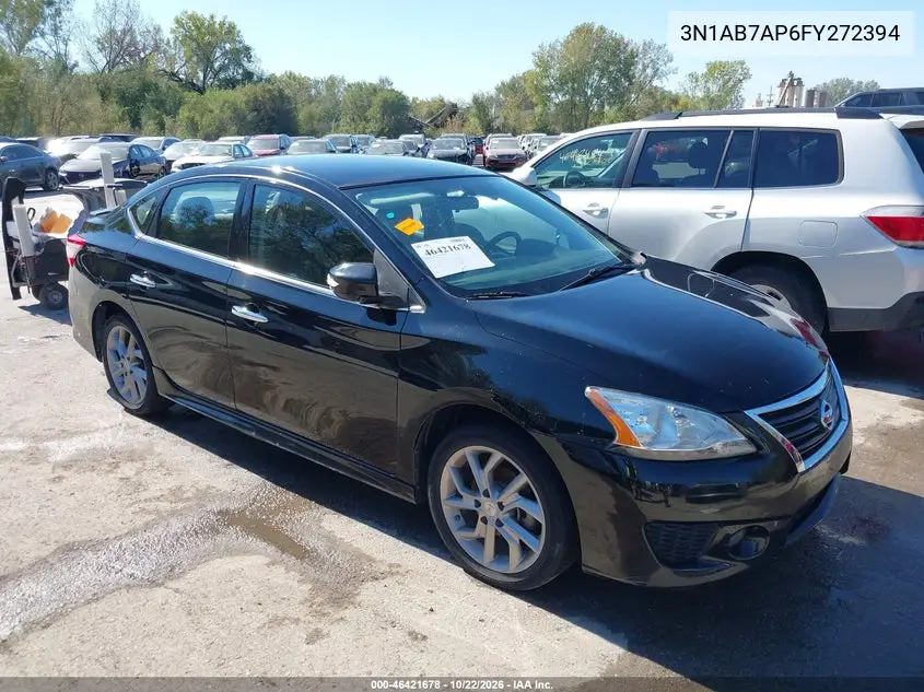 NISSAN SENTRA 2015, VIN 3N1AB7AP6FY272394