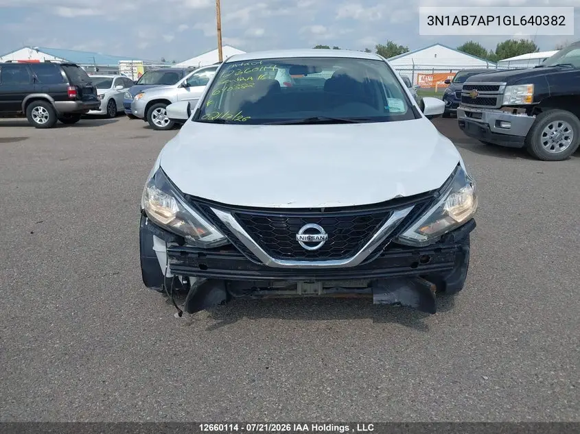 2016 NISSAN SENTRA VIN 3N1AB7AP1GL640382 — фото 13