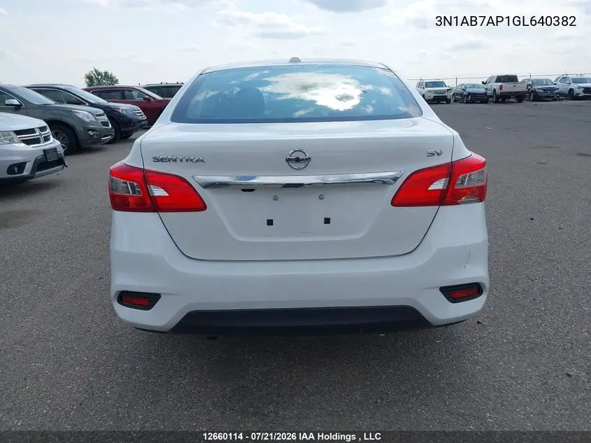 2016 NISSAN SENTRA VIN 3N1AB7AP1GL640382 — фото 17