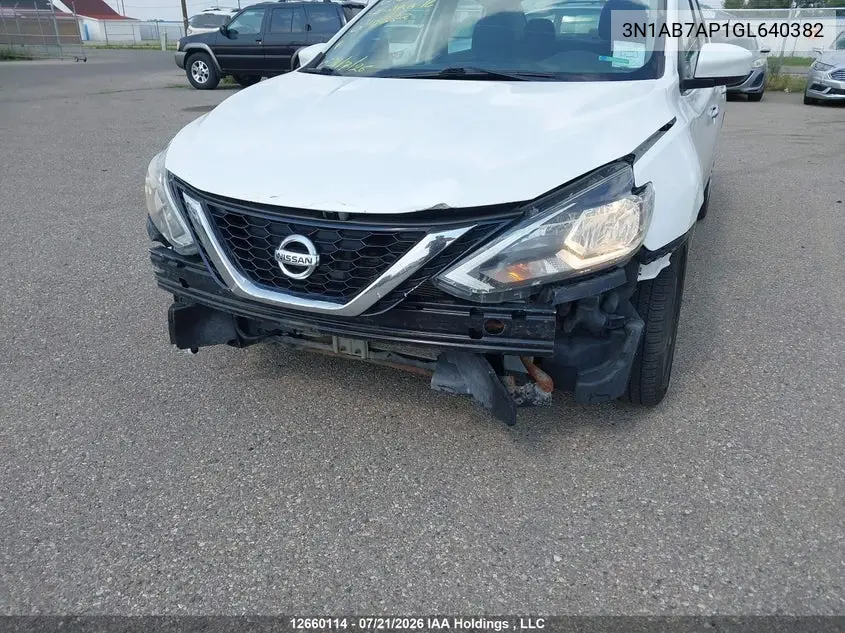 2016 NISSAN SENTRA VIN 3N1AB7AP1GL640382 — фото 6