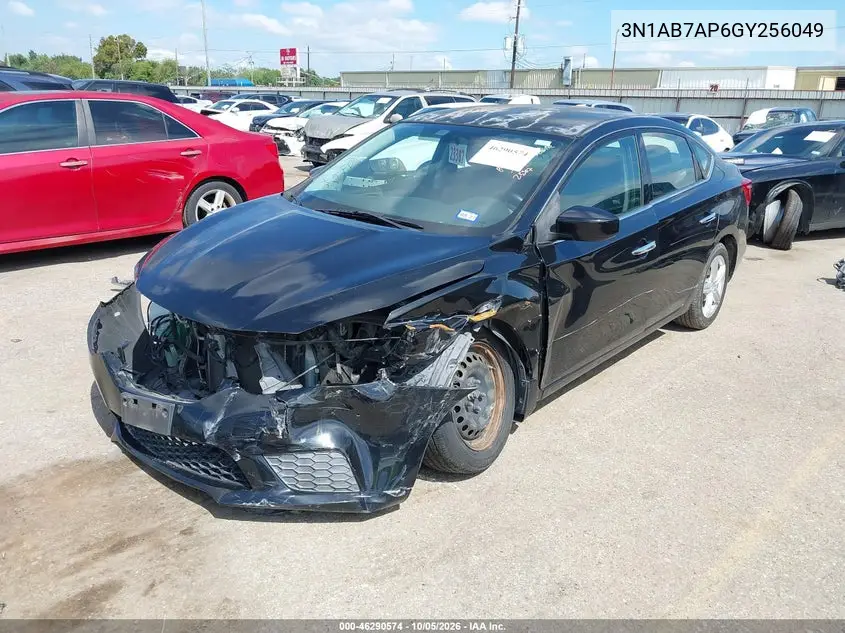2016 NISSAN SENTRA VIN 3N1AB7AP6GY256049 — фото 2