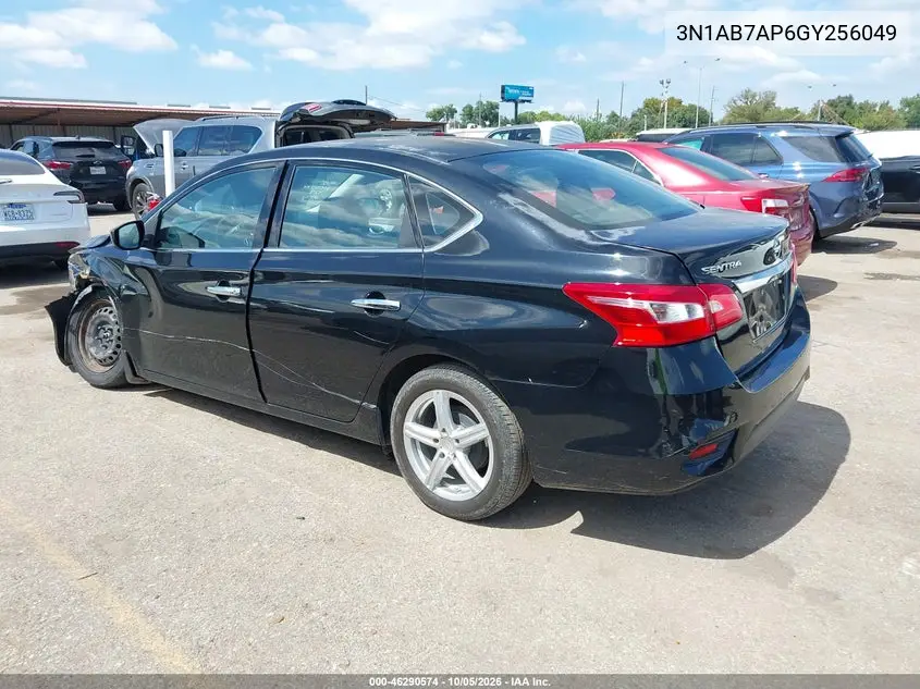 2016 NISSAN SENTRA VIN 3N1AB7AP6GY256049 — фото 3