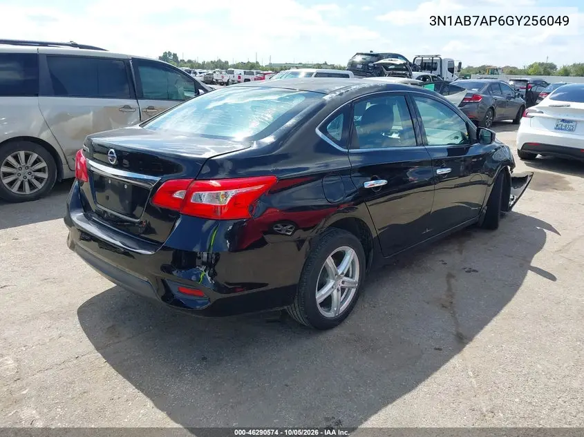 2016 NISSAN SENTRA VIN 3N1AB7AP6GY256049 — фото 4