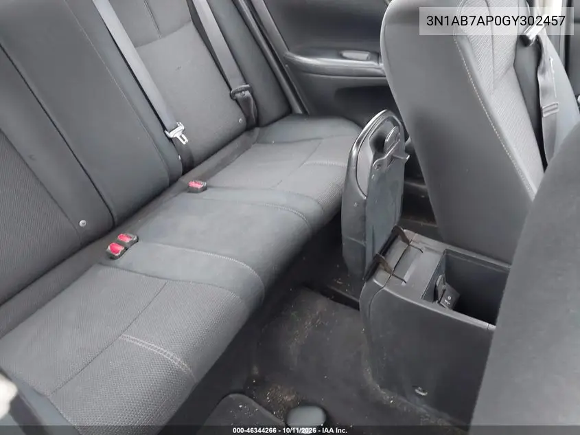 2016 NISSAN SENTRA VIN 3N1AB7AP0GY302457 — фото 8