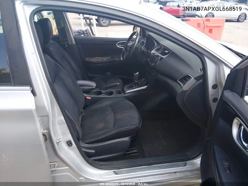 2016 NISSAN SENTRA VIN 3N1AB7APXGL668519 — фото 5
