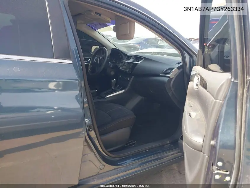 2016 NISSAN SENTRA VIN 3N1AB7AP7GY263334 — фото 5