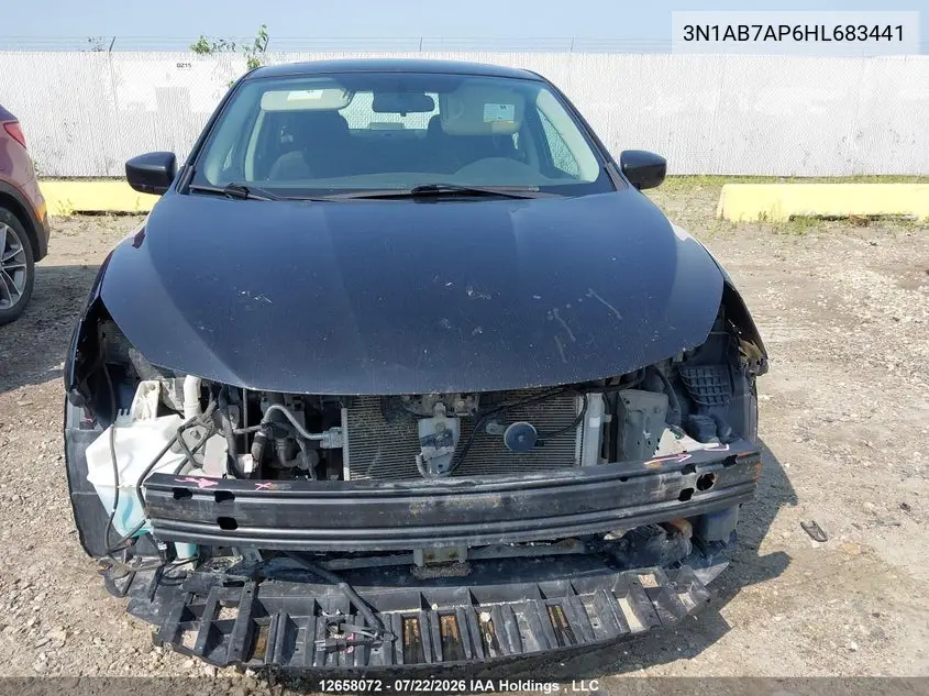 2017 NISSAN SENTRA VIN 3N1AB7AP6HL683441 — фото 13