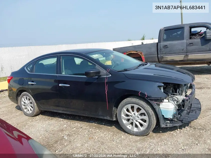 2017 NISSAN SENTRA VIN 3N1AB7AP6HL683441 — фото 14