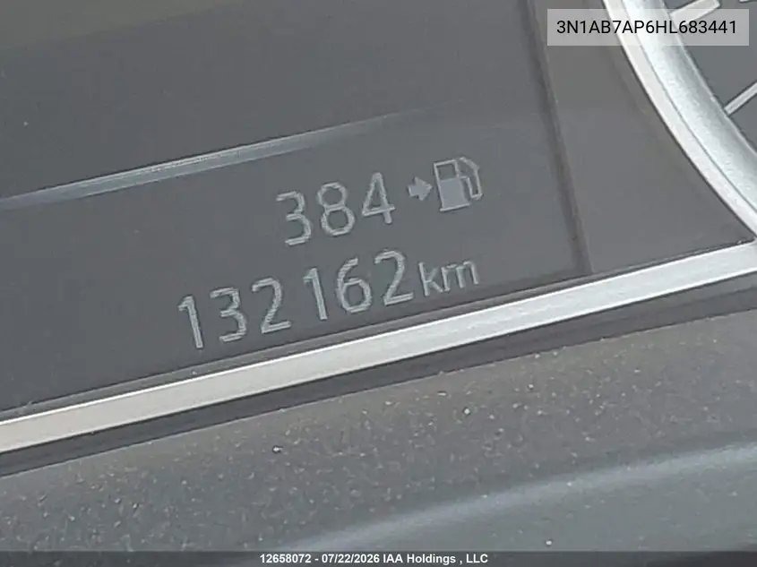 2017 NISSAN SENTRA VIN 3N1AB7AP6HL683441 — фото 16