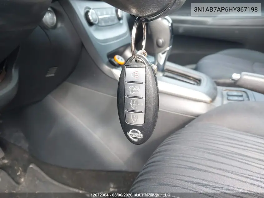 2017 NISSAN SENTRA VIN 3N1AB7AP6HY367198 — фото 11