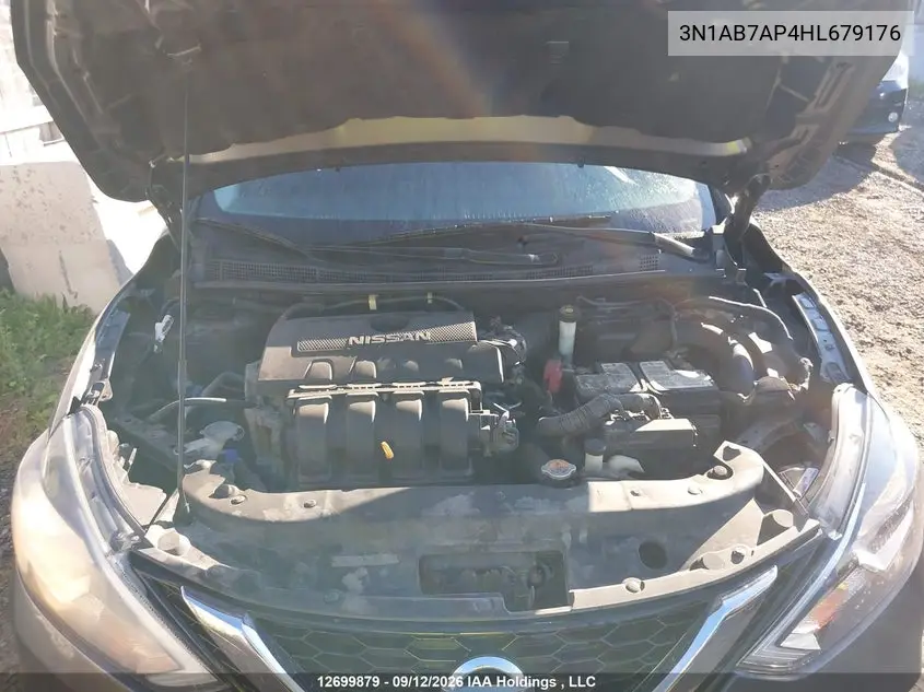 2017 NISSAN SENTRA VIN 3N1AB7AP4HL679176 — фото 10