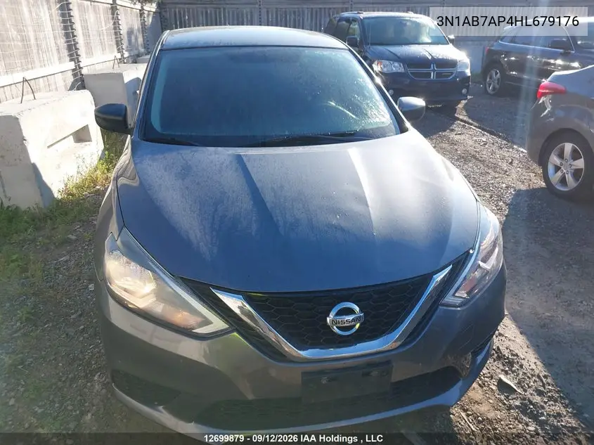 2017 NISSAN SENTRA VIN 3N1AB7AP4HL679176 — фото 12