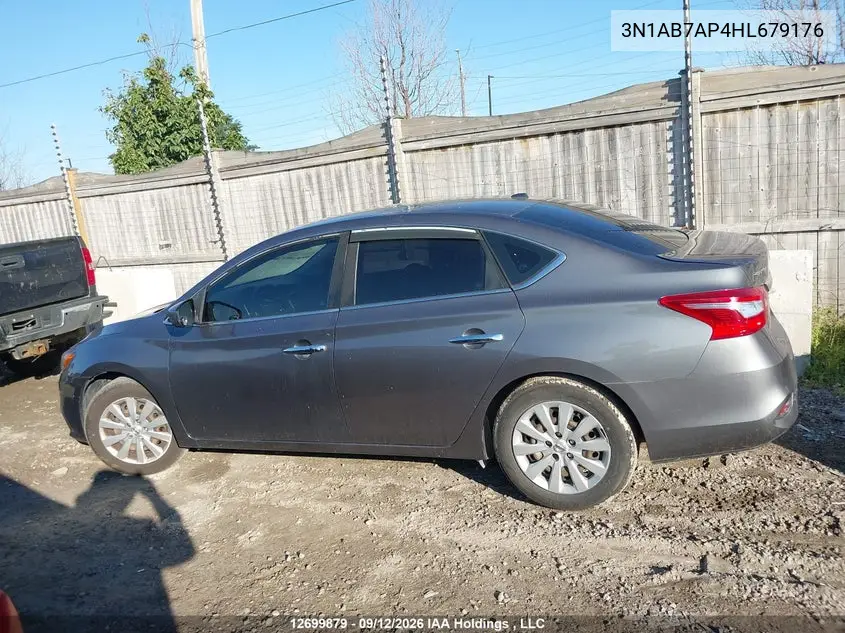 2017 NISSAN SENTRA VIN 3N1AB7AP4HL679176 — фото 14