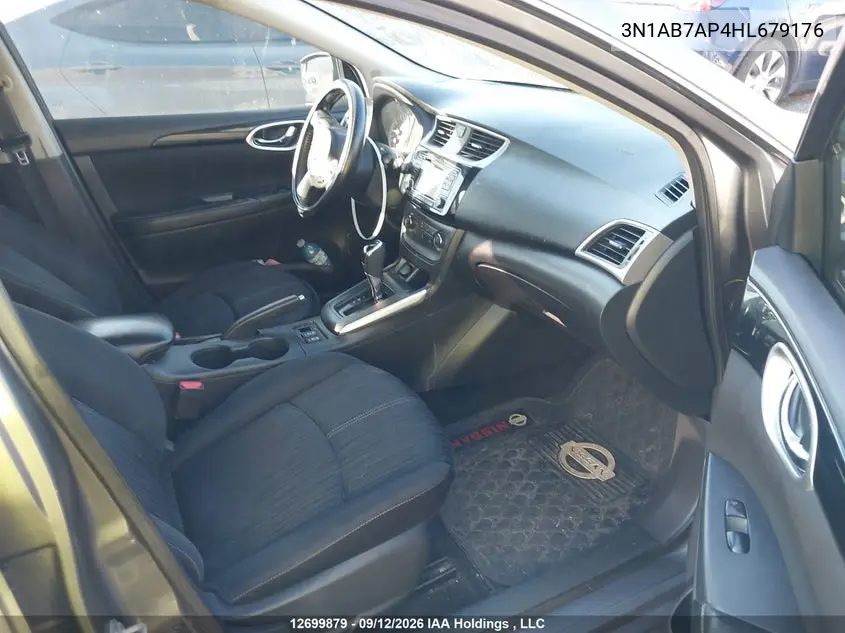 2017 NISSAN SENTRA VIN 3N1AB7AP4HL679176 — фото 5