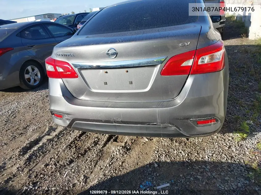 2017 NISSAN SENTRA VIN 3N1AB7AP4HL679176 — фото 6