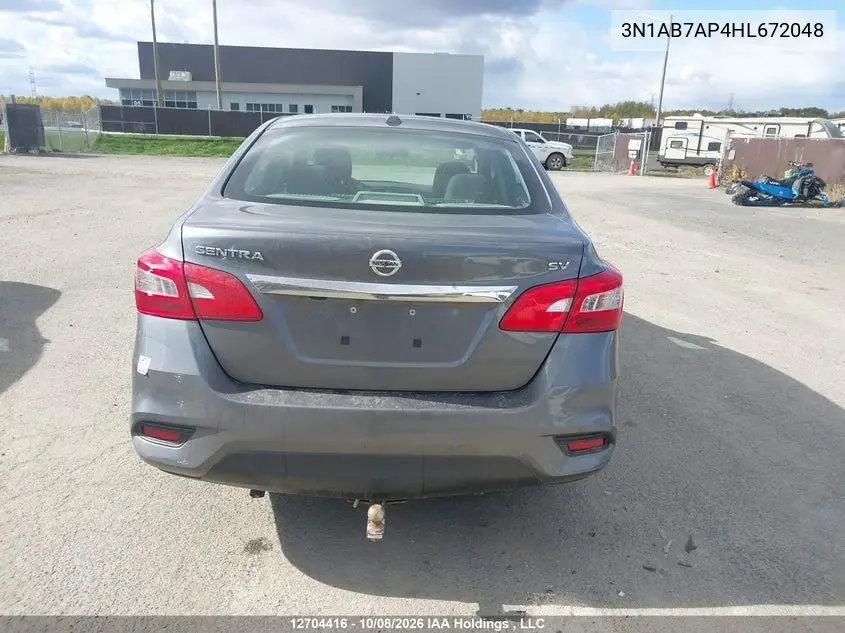 2017 NISSAN SENTRA VIN 3N1AB7AP4HL672048 — фото 16