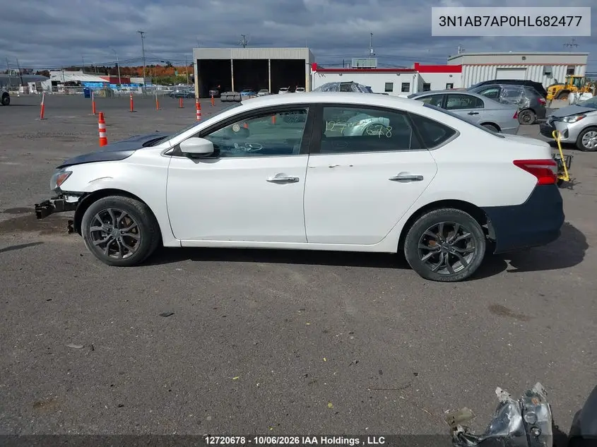 2017 NISSAN SENTRA VIN 3N1AB7AP0HL682477 — фото 13