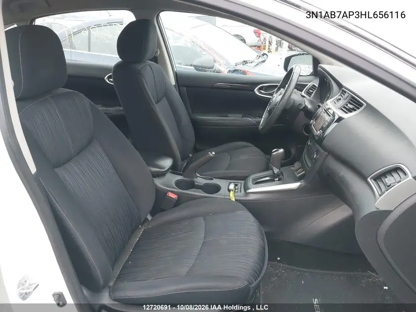 2017 NISSAN SENTRA VIN 3N1AB7AP3HL656116 — фото 5