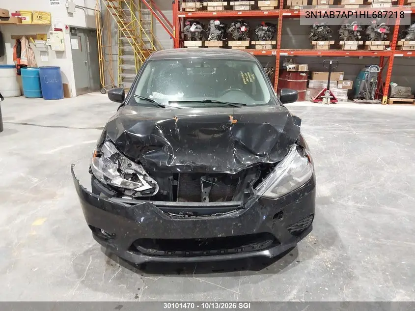 2017 NISSAN SENTRA VIN 3N1AB7AP1HL687218 — фото 13