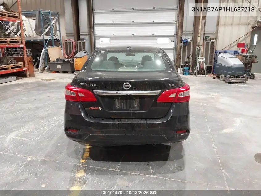 2017 NISSAN SENTRA VIN 3N1AB7AP1HL687218 — фото 17