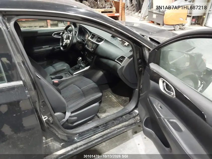 2017 NISSAN SENTRA VIN 3N1AB7AP1HL687218 — фото 5