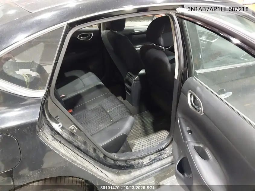2017 NISSAN SENTRA VIN 3N1AB7AP1HL687218 — фото 8
