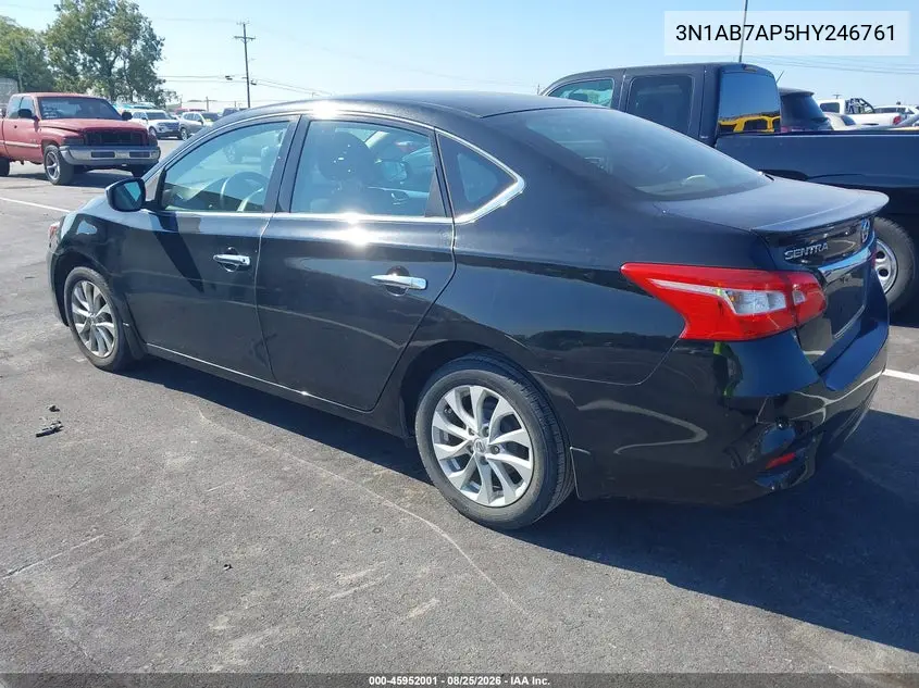 2017 NISSAN SENTRA VIN 3N1AB7AP5HY246761 — фото 3