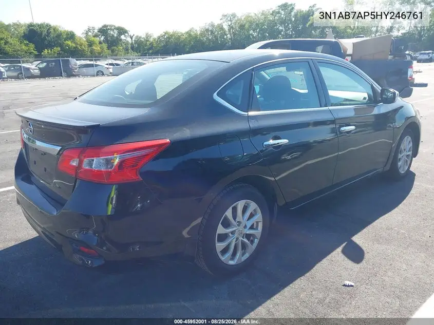 2017 NISSAN SENTRA VIN 3N1AB7AP5HY246761 — фото 4