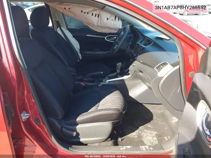 2017 NISSAN SENTRA VIN 3N1AB7AP8HY266552 — фото 5