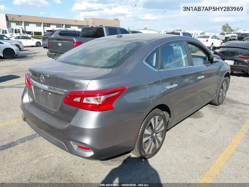 2017 NISSAN SENTRA VIN 3N1AB7AP5HY283969 — фото 4