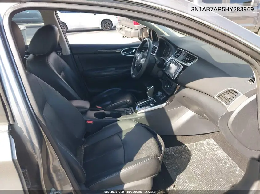 2017 NISSAN SENTRA VIN 3N1AB7AP5HY283969 — фото 5